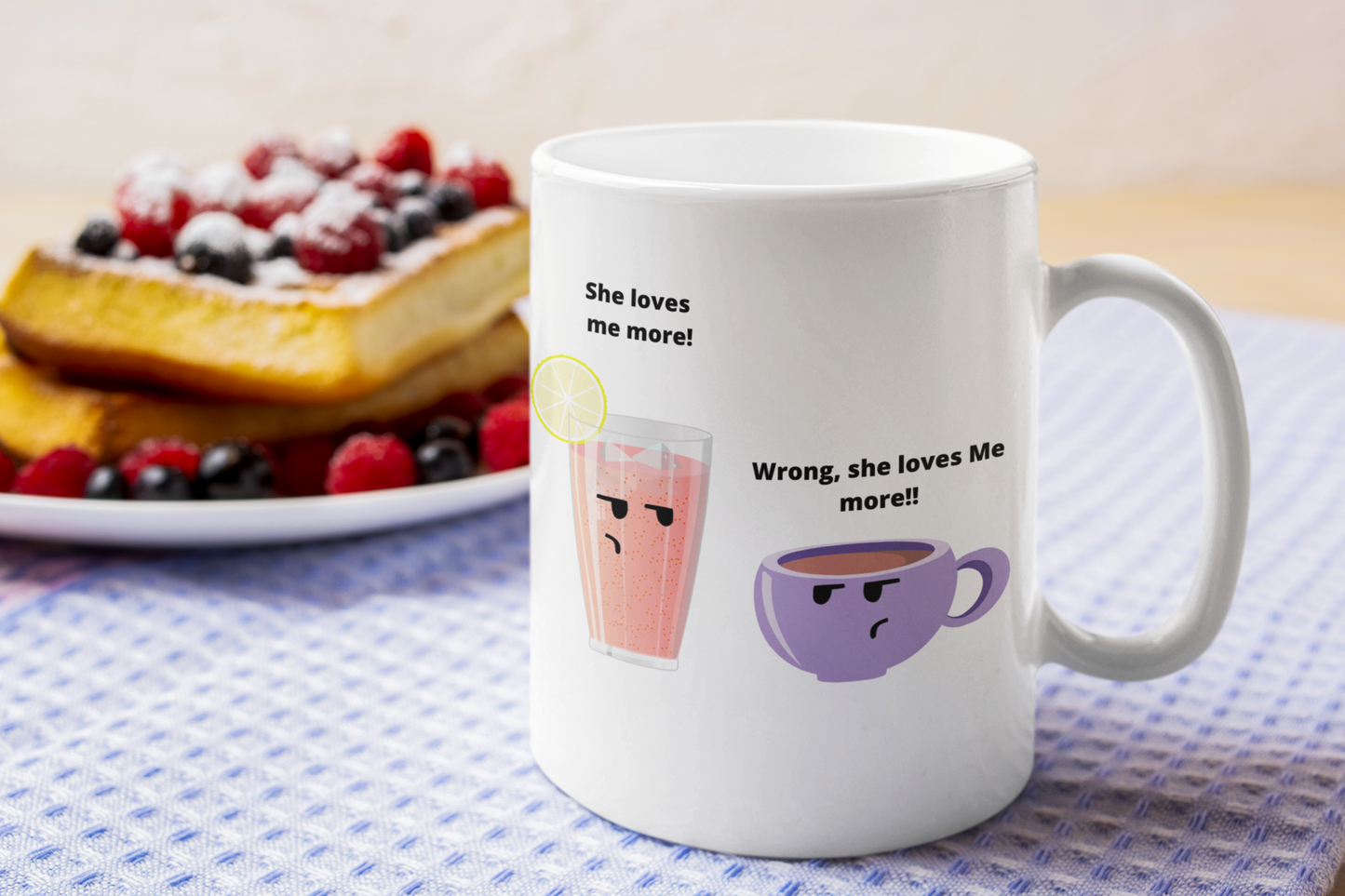 Beverage Vs Coffee - Funny Coffee Mug