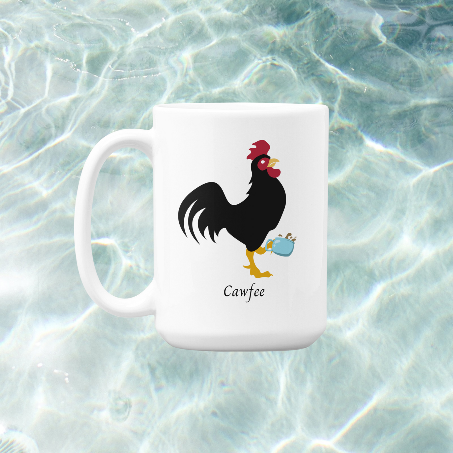 Bird Lover Gifts- Cawfee Mug