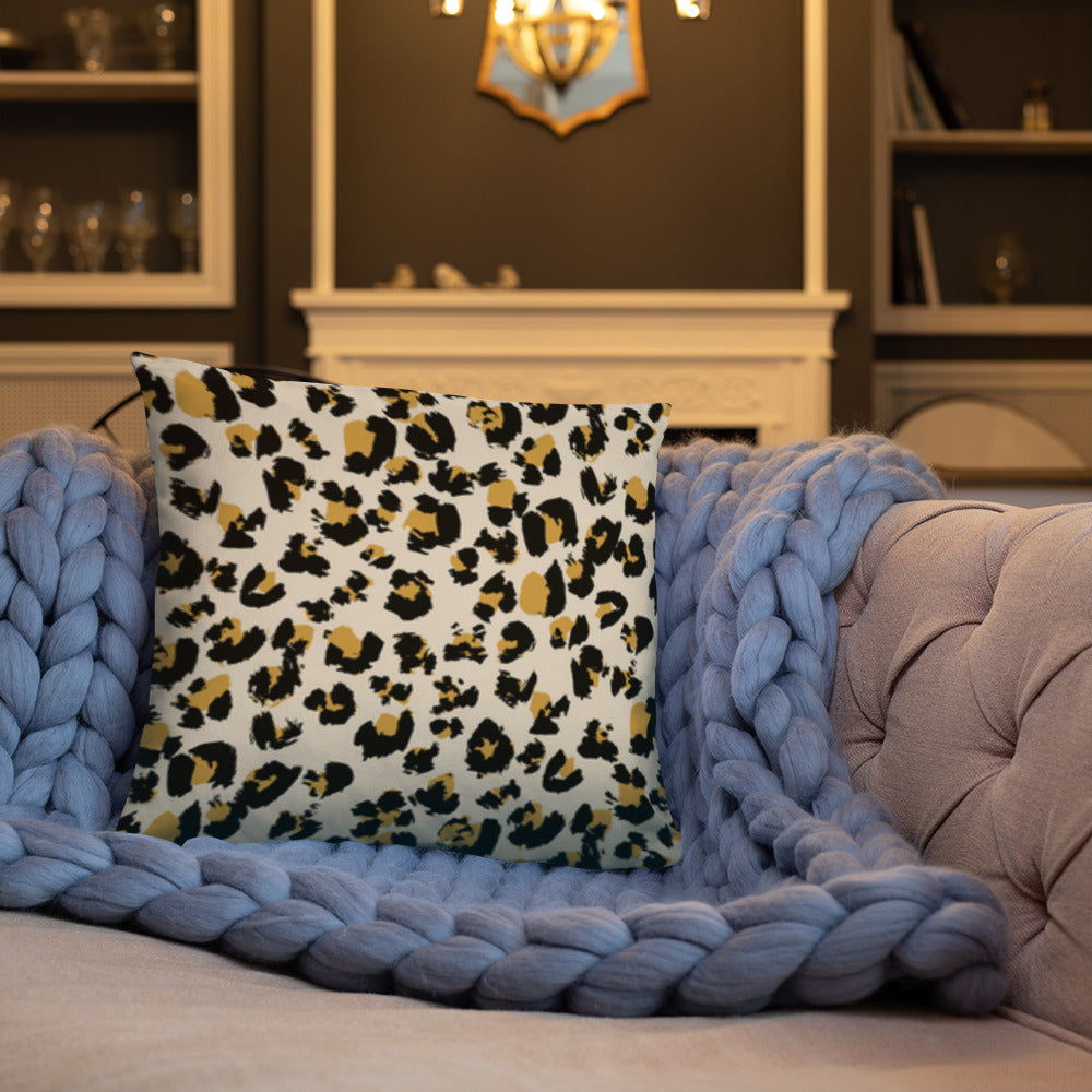 Leopard Throw Pillow