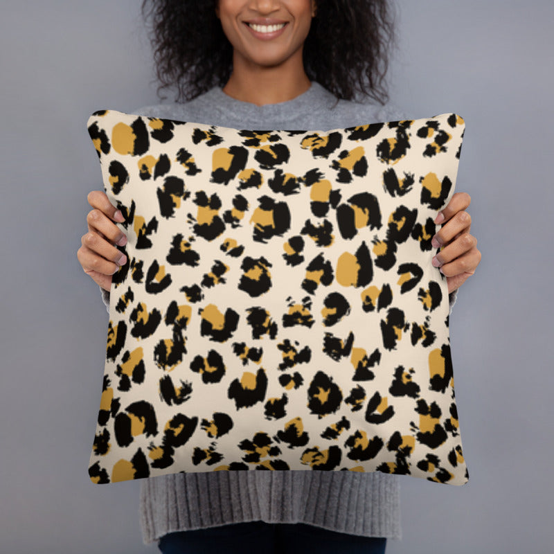 Leopard Throw Pillow