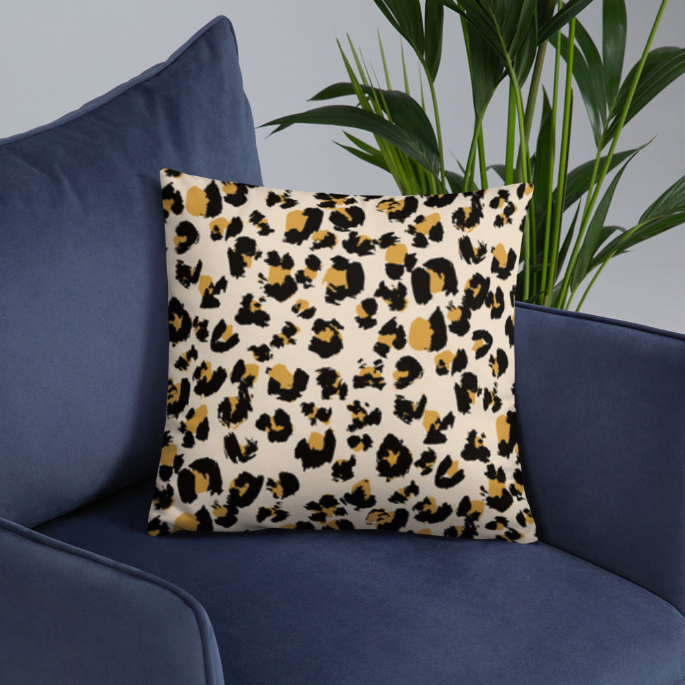 Leopard Throw Pillow