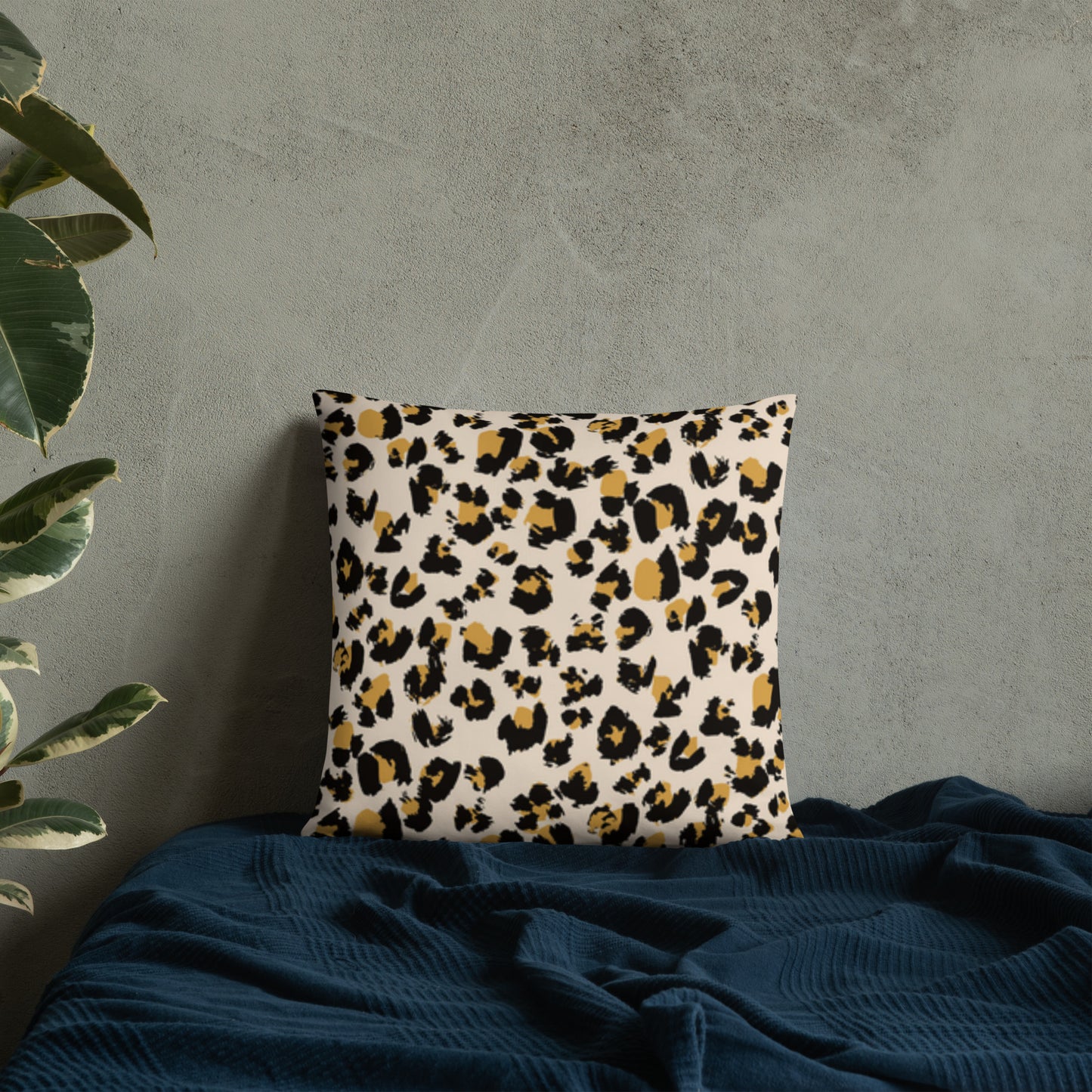 Leopard Throw Pillow