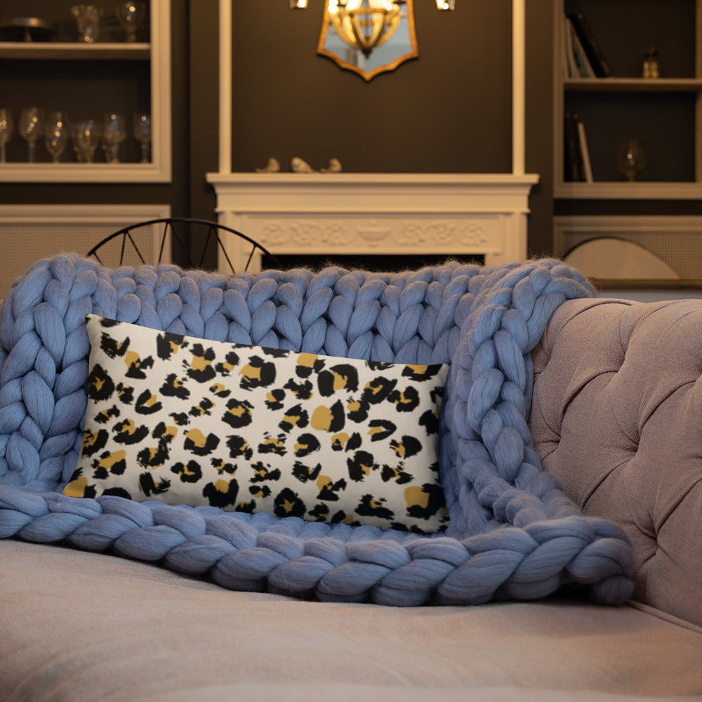 Leopard Throw Pillow