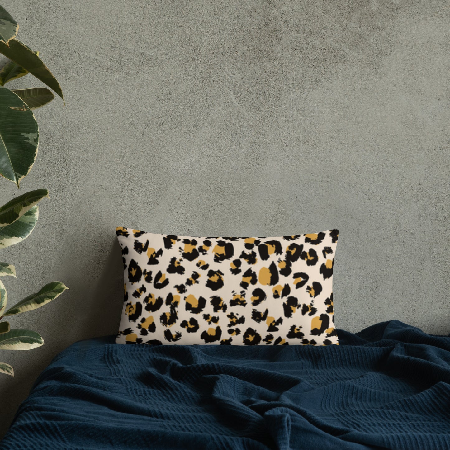 Leopard Throw Pillow