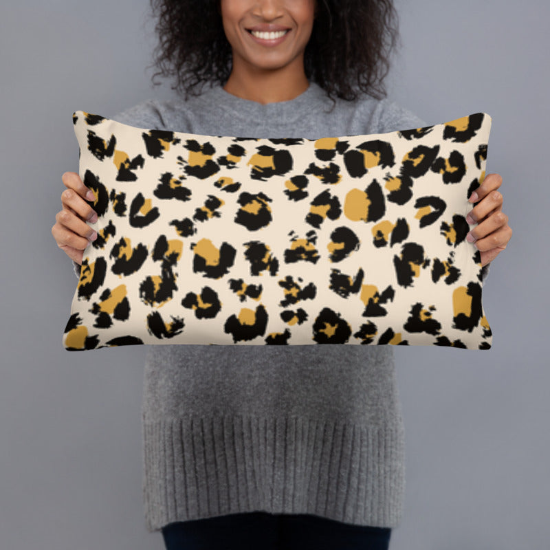 Leopard Throw Pillow