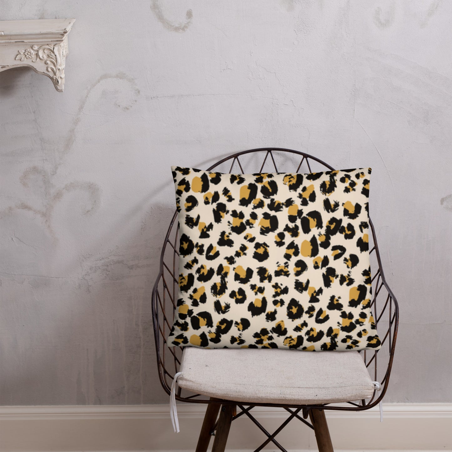 Leopard Throw Pillow