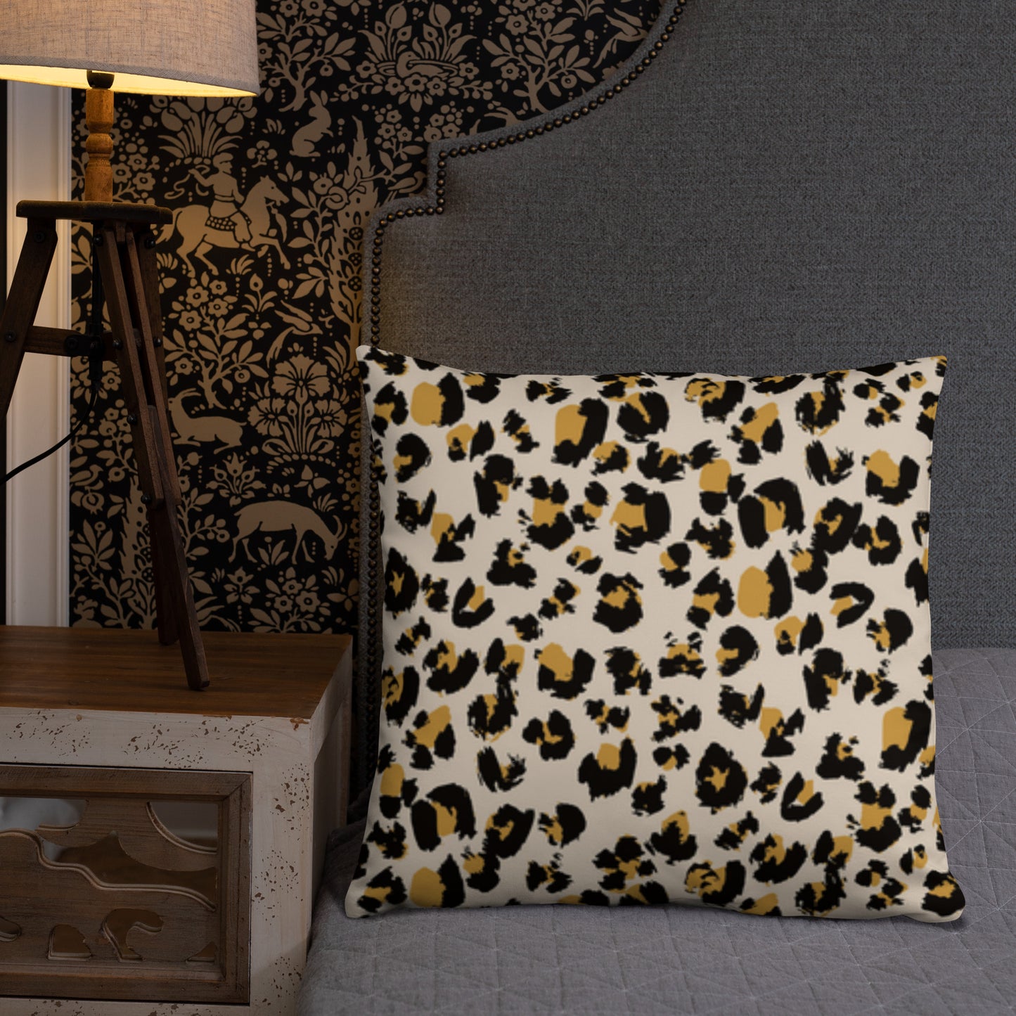 Leopard Throw Pillow