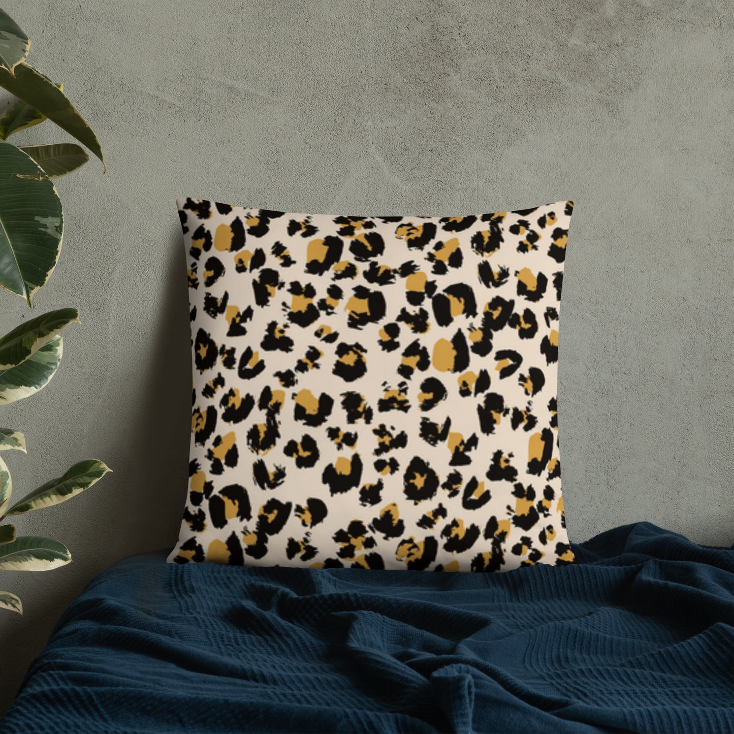 Leopard Throw Pillow