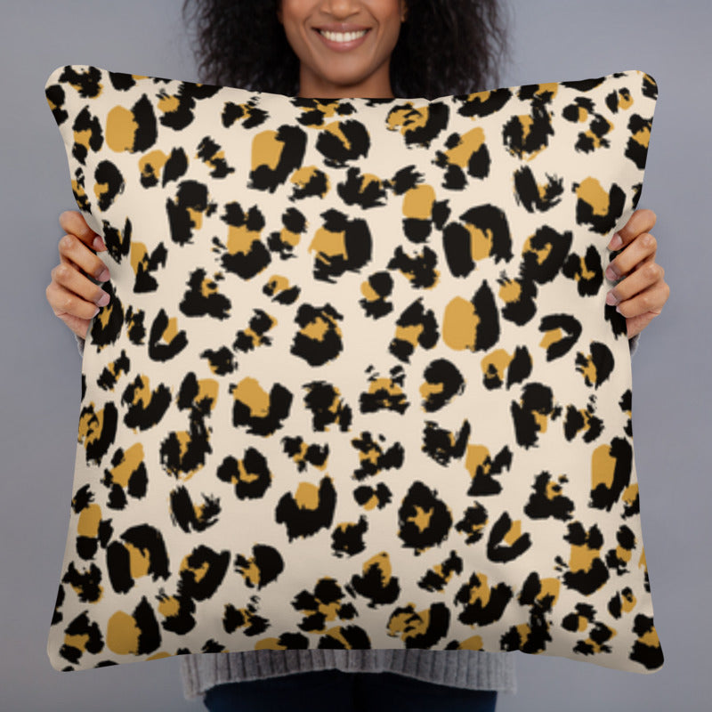 Leopard Throw Pillow