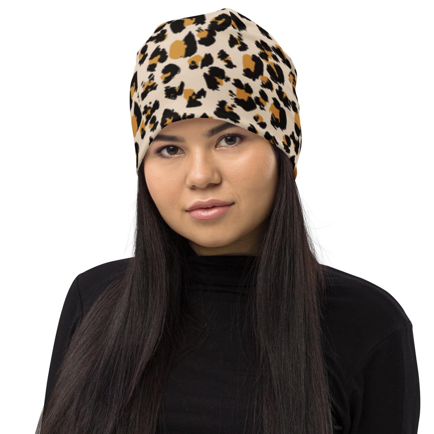 Leopard Beanie