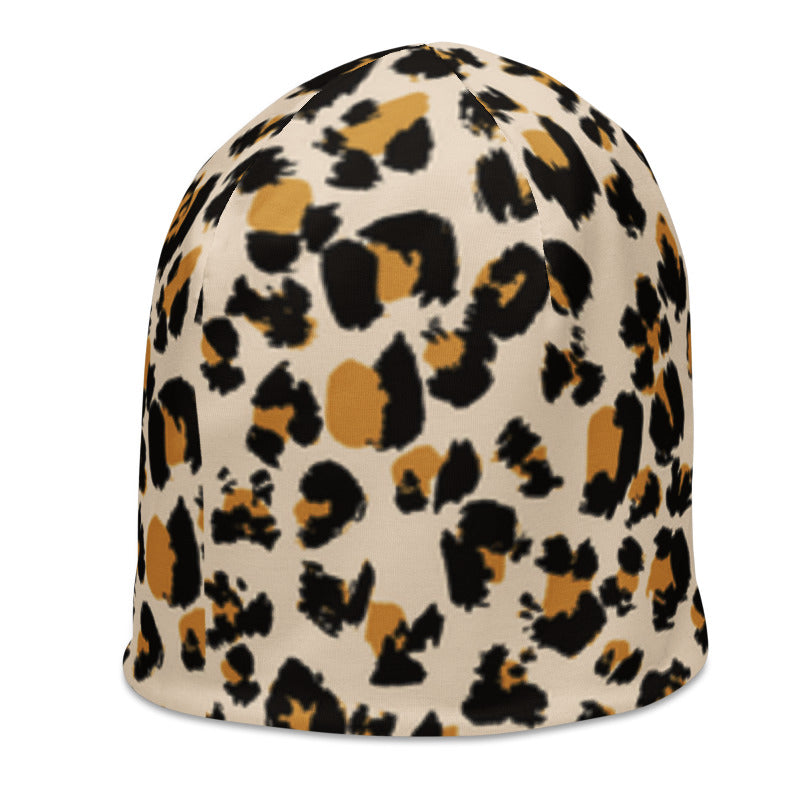 Leopard Beanie