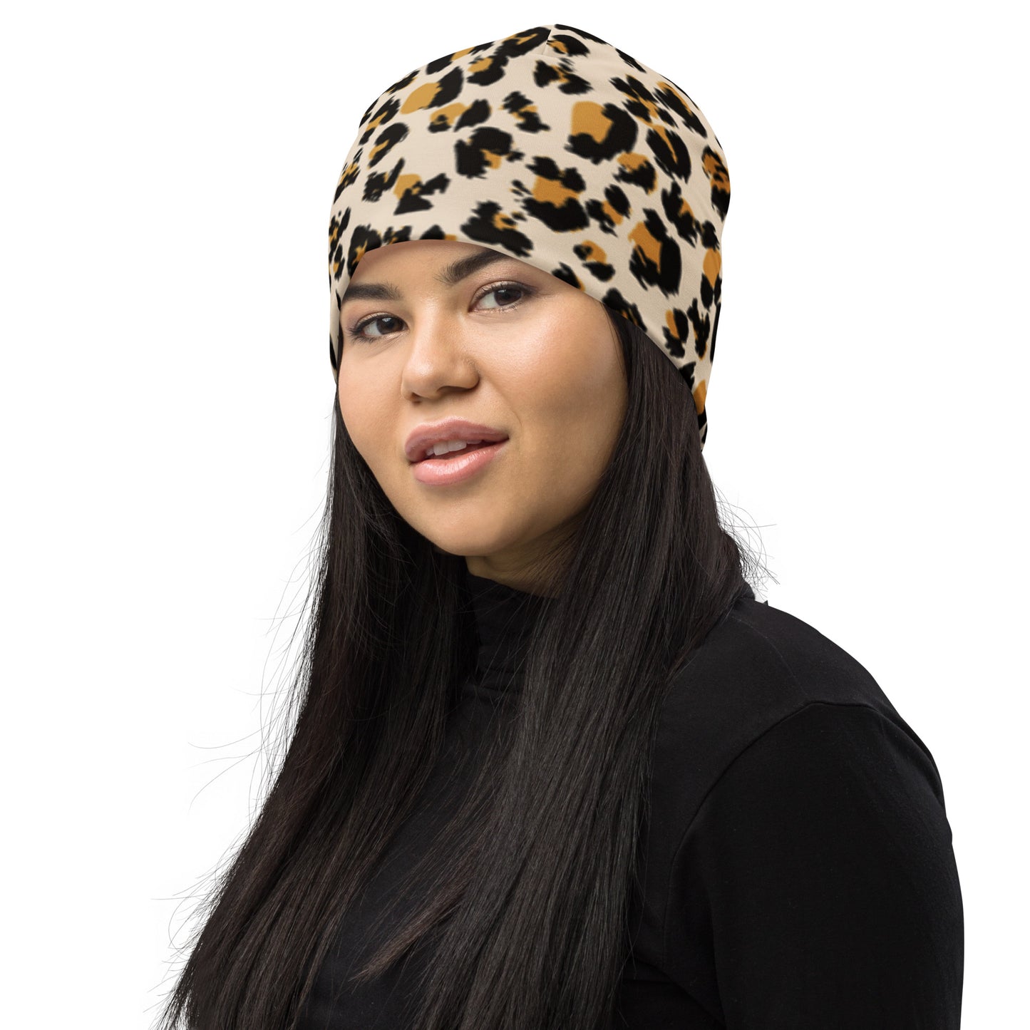 Leopard Beanie