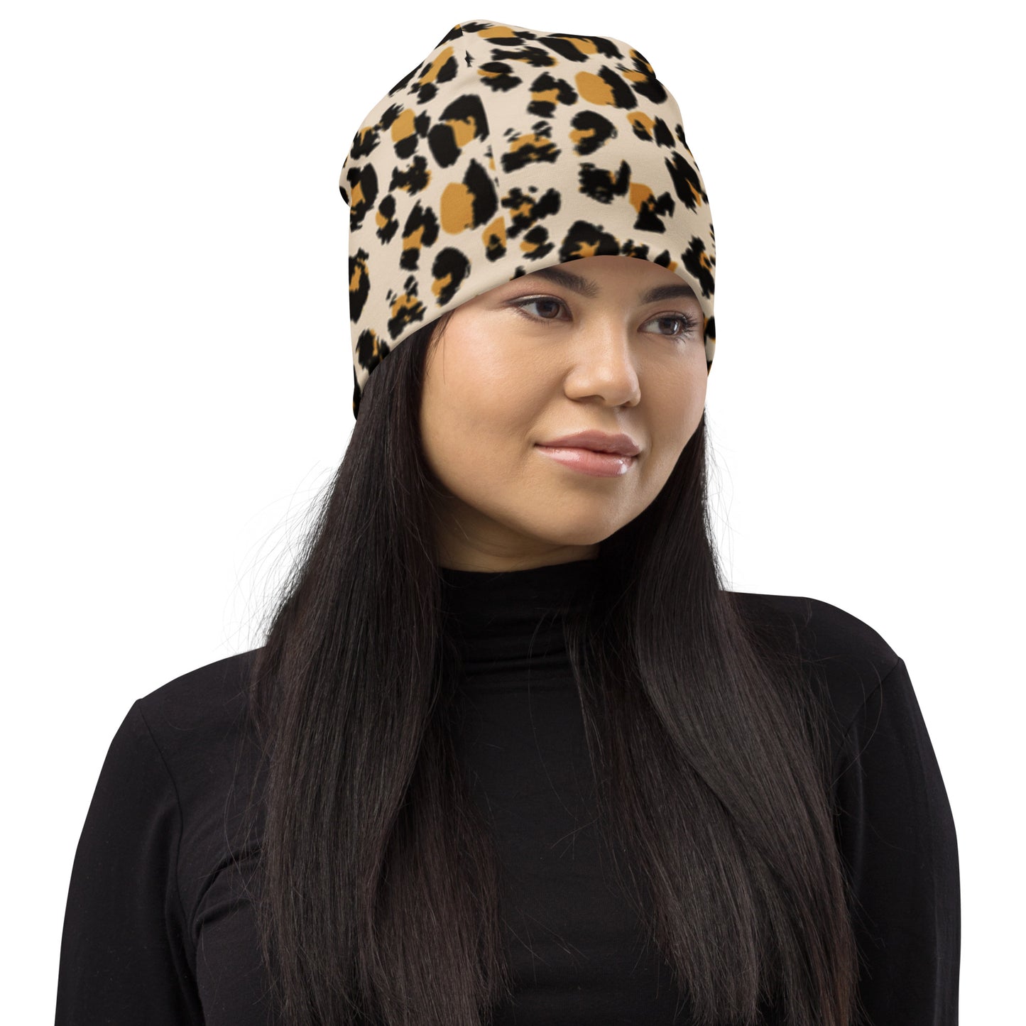 Leopard Beanie