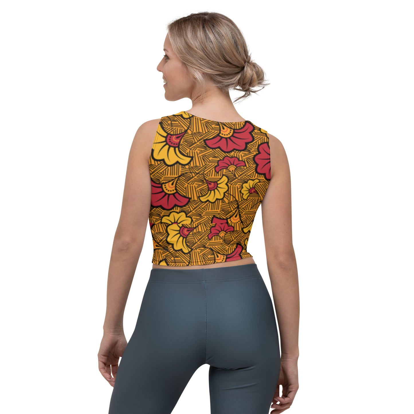 Ankara Crop Top