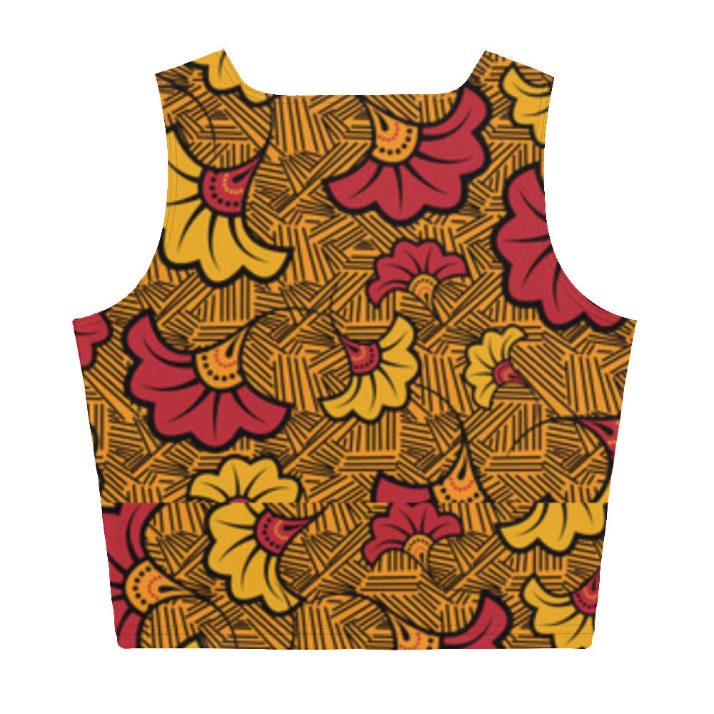 Ankara Crop Top