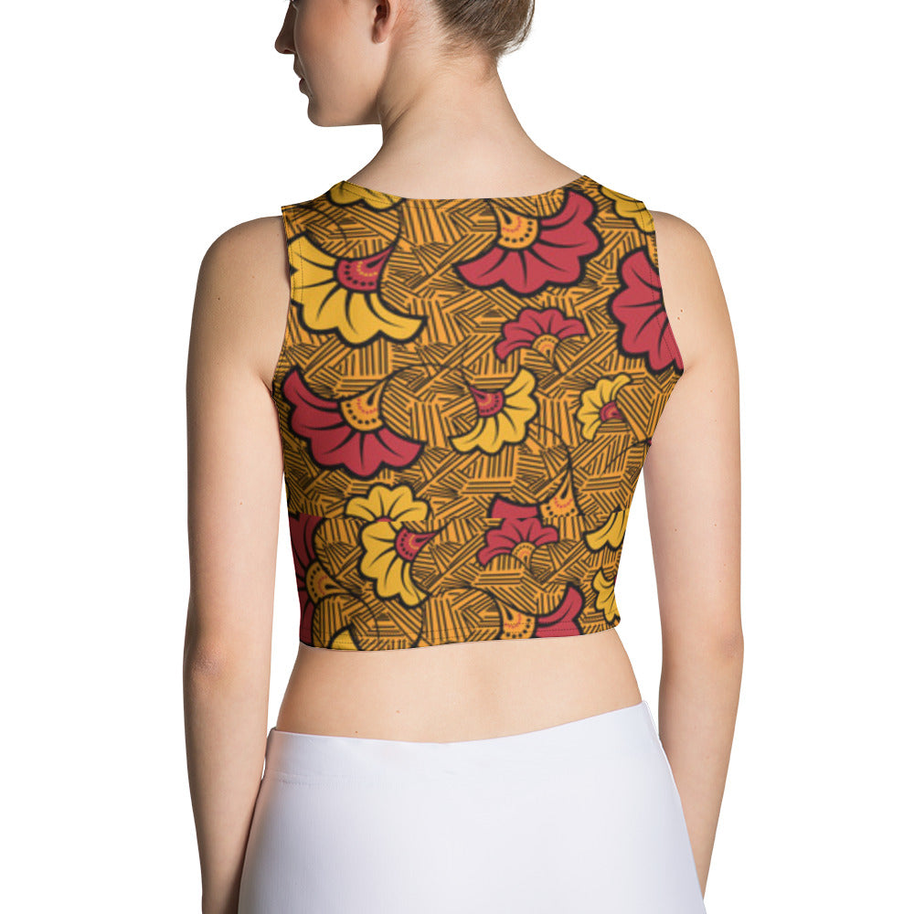 Ankara Crop Top