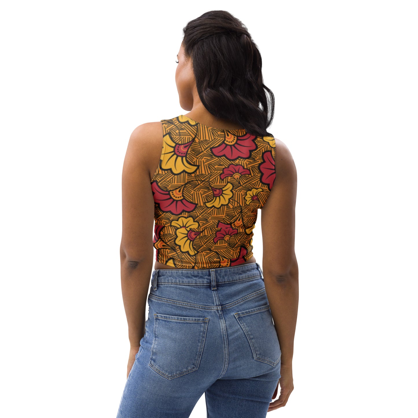 Ankara Crop Top