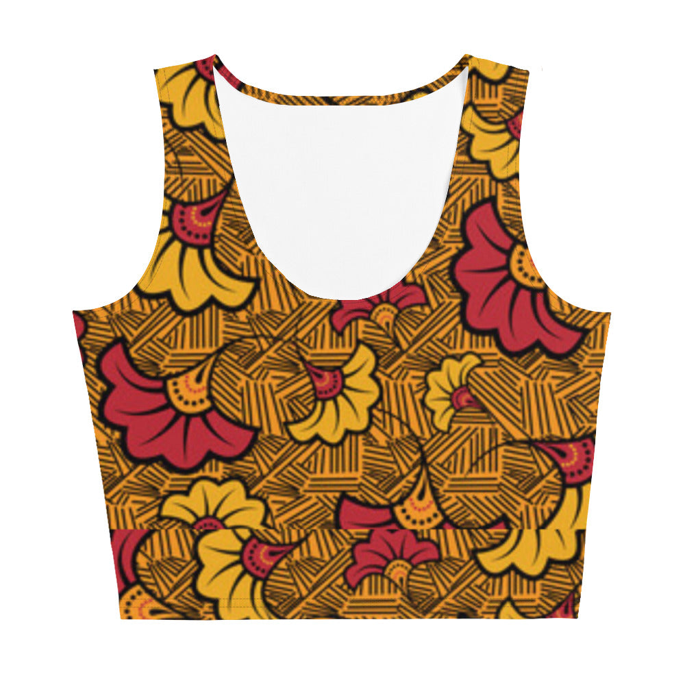 Ankara Crop Top