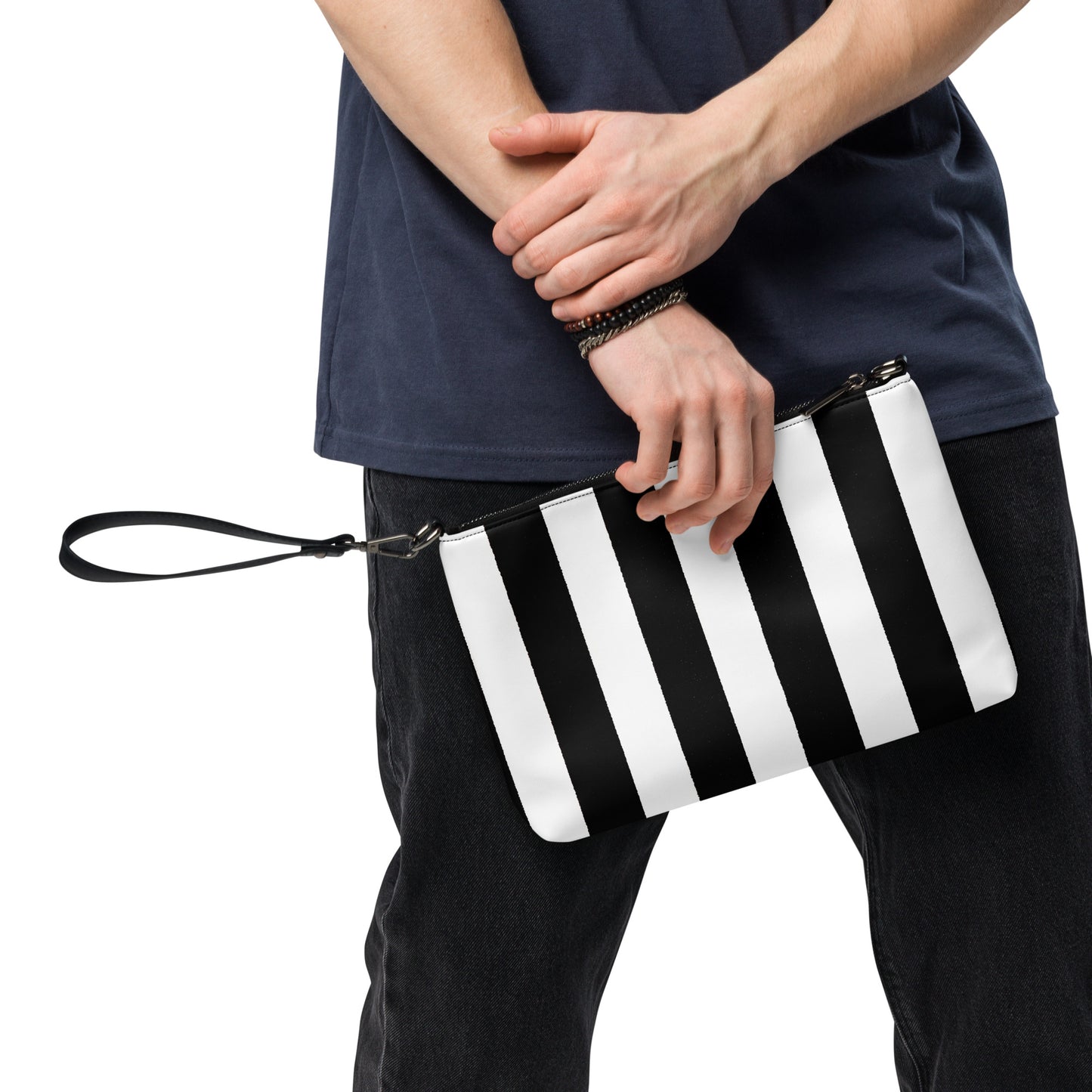 Large Stripe Crossbody Bag