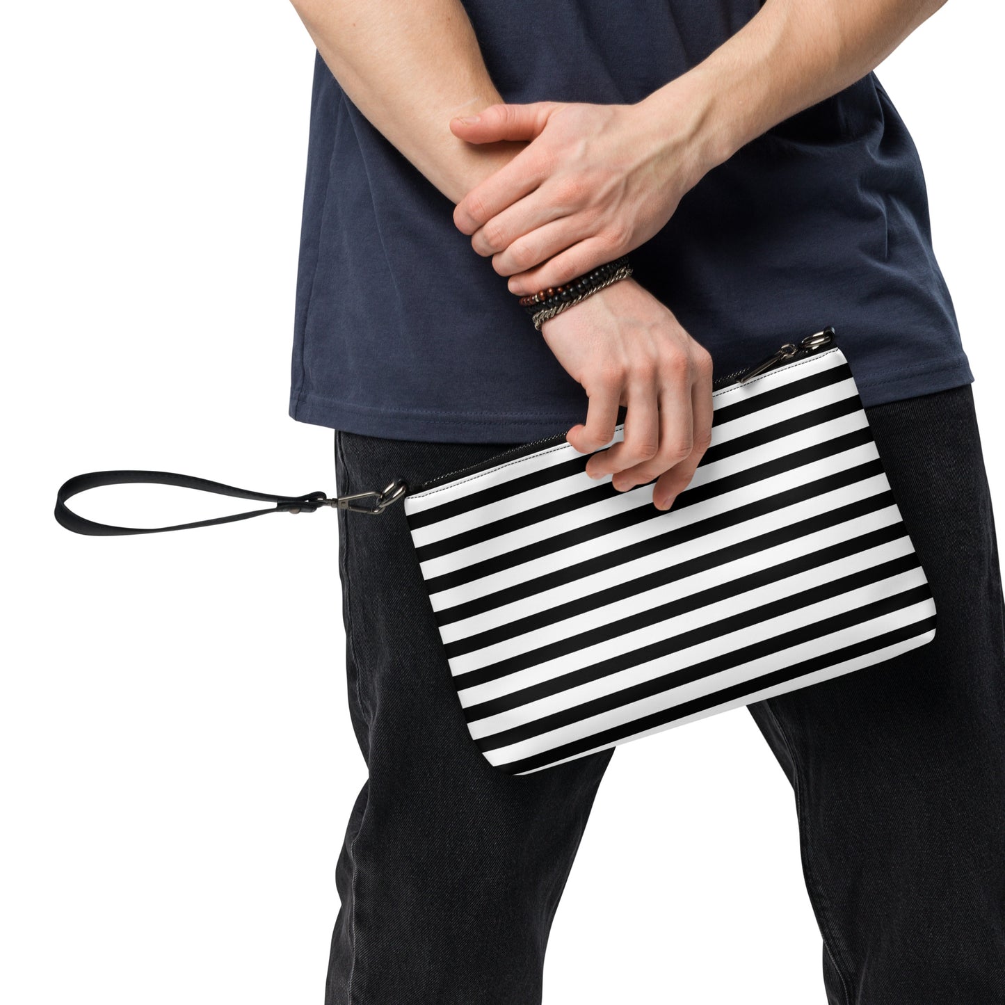 Stripe Crossbody Bag