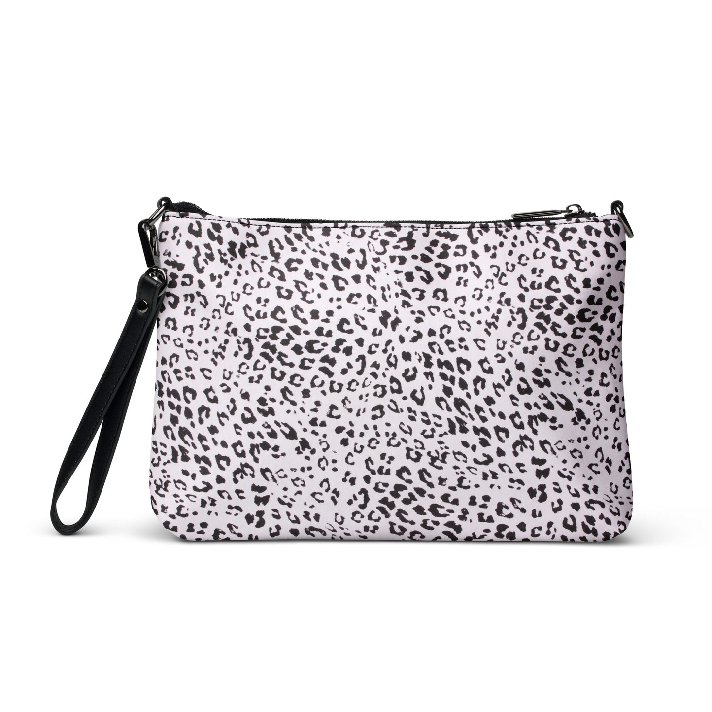 Black Leopard Crossbody Bag