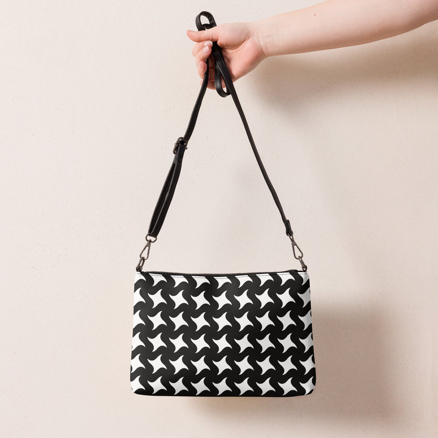 Monochrome Crossbody Bag