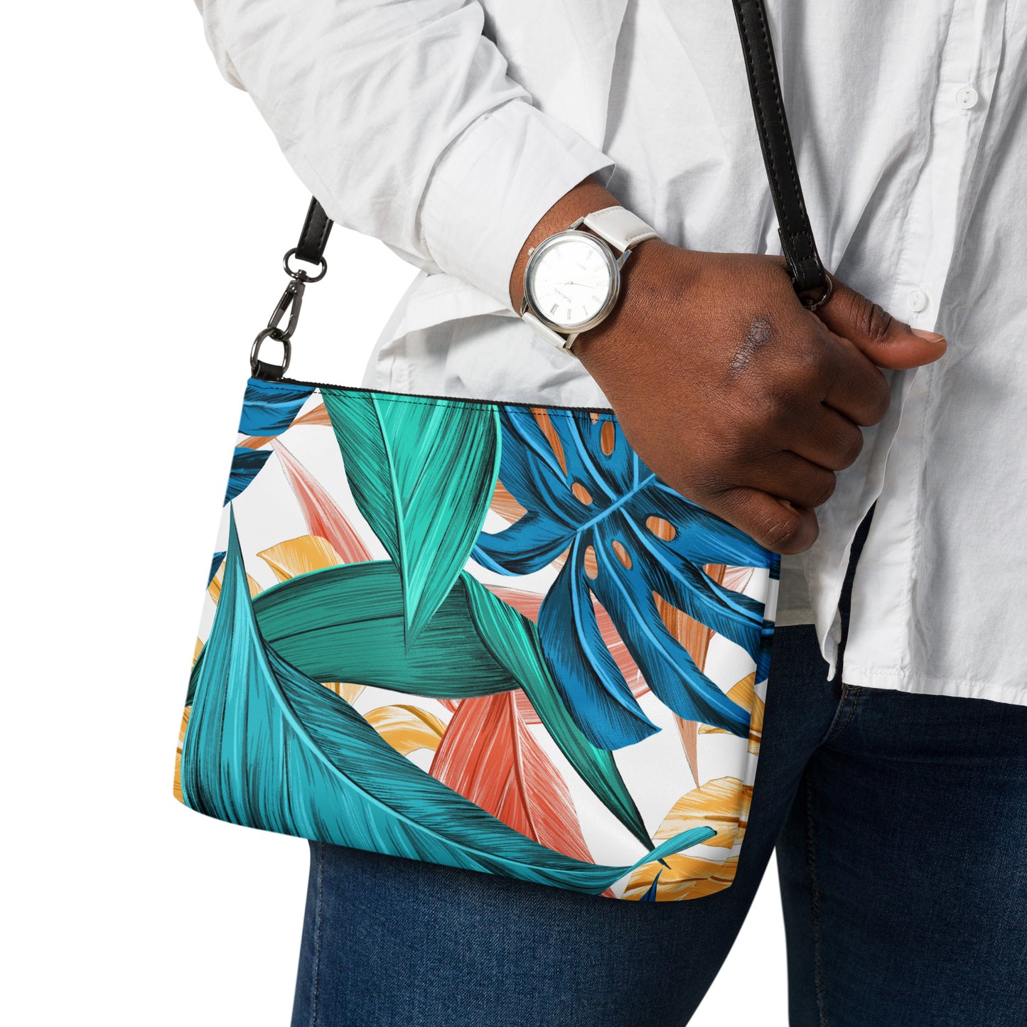 Leaves Crossbody Bag