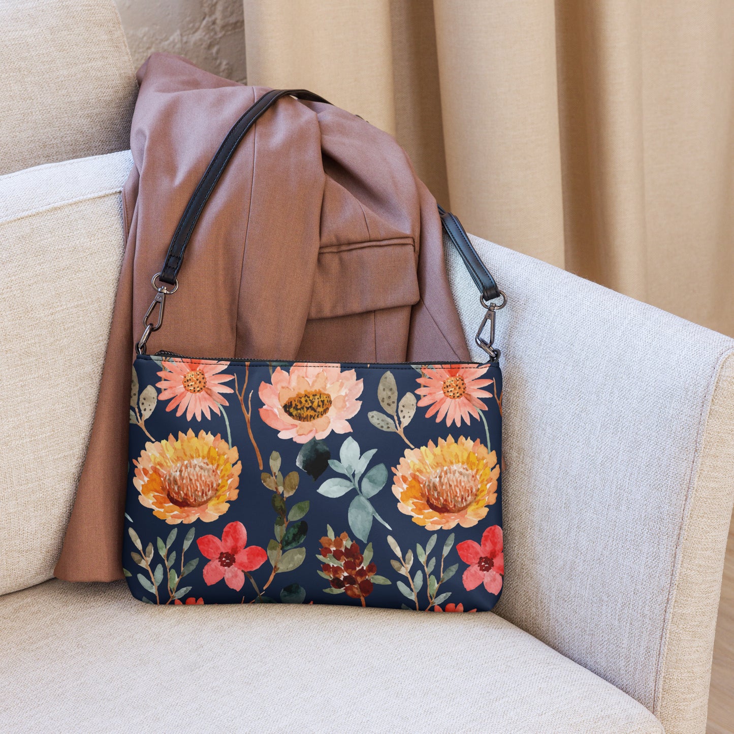 Floral Crossbody Bag