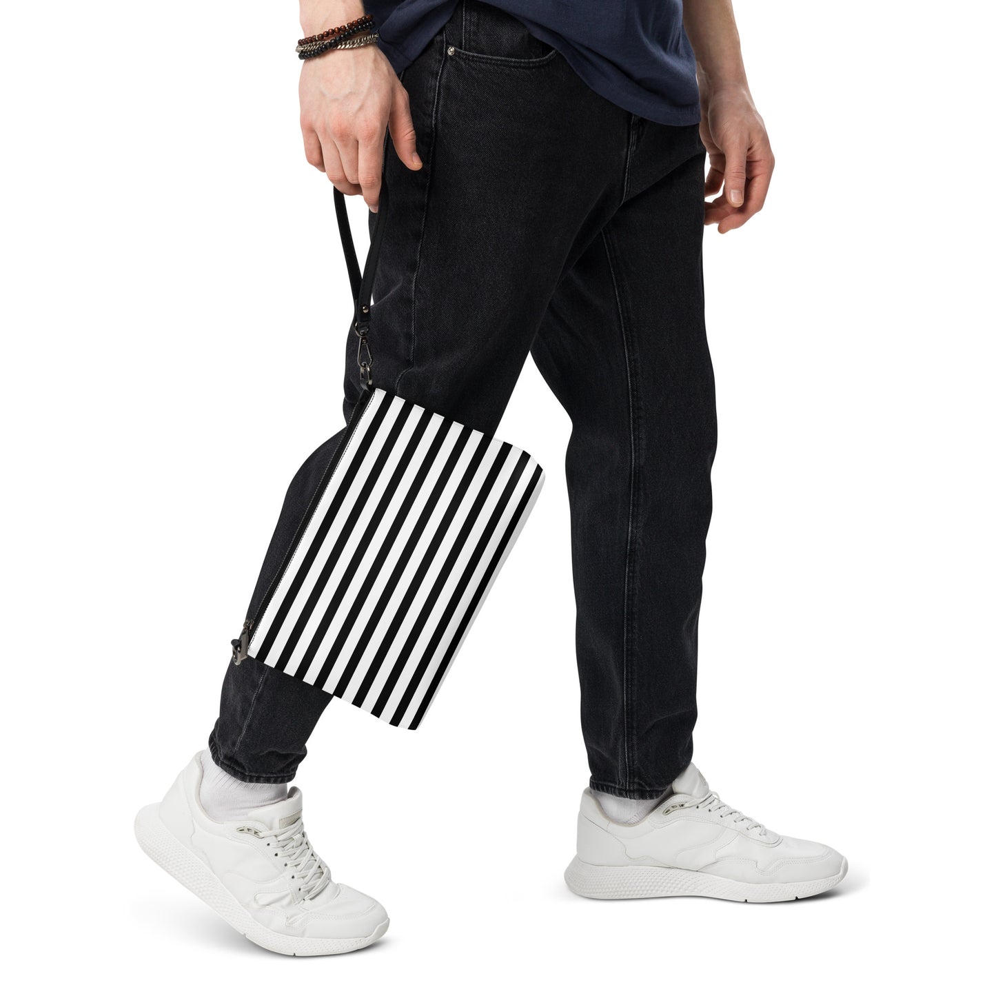 Stripe Crossbody Bag