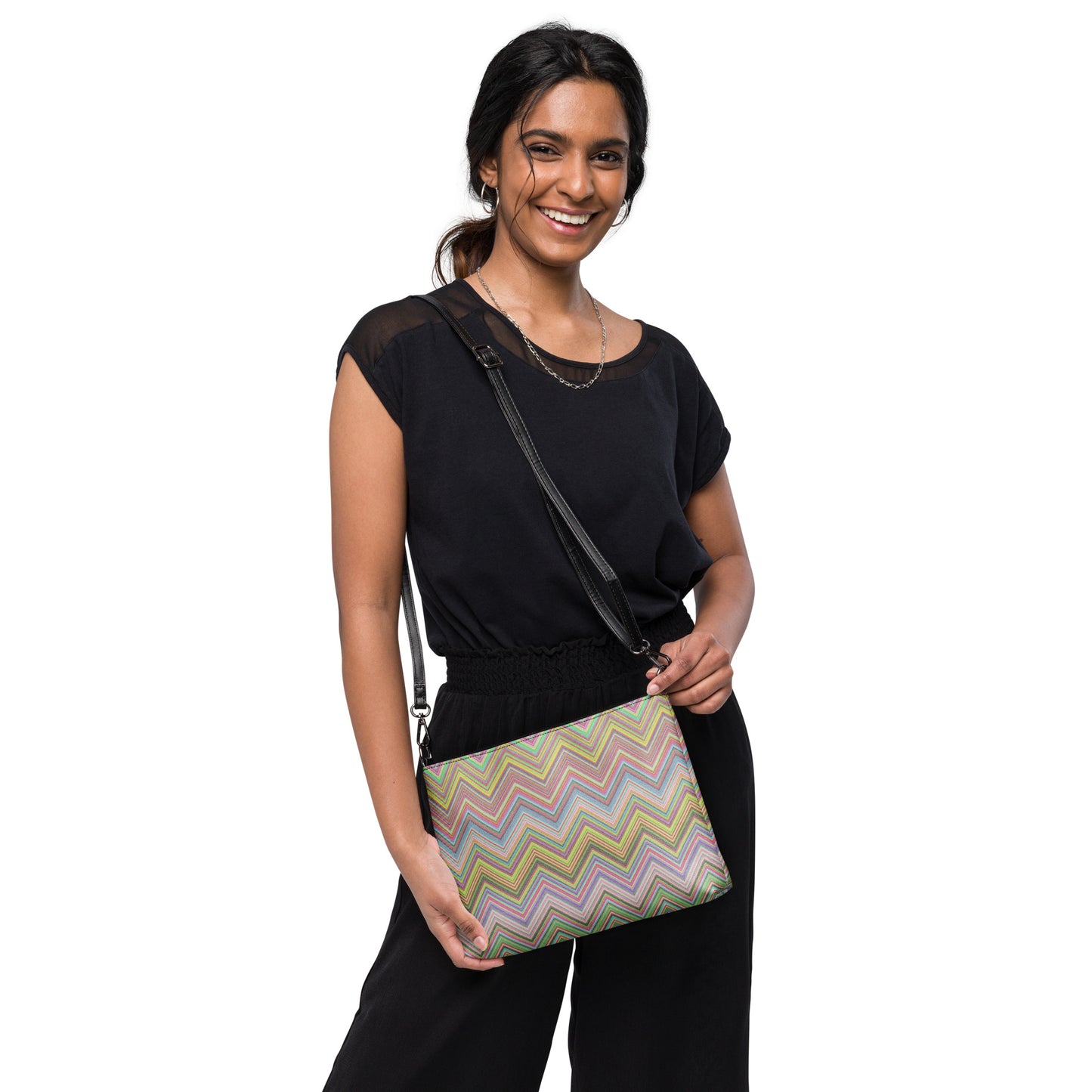 Chevron Crossbody Bag