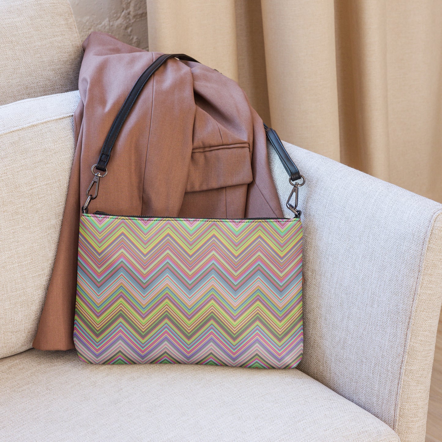 Chevron Crossbody Bag