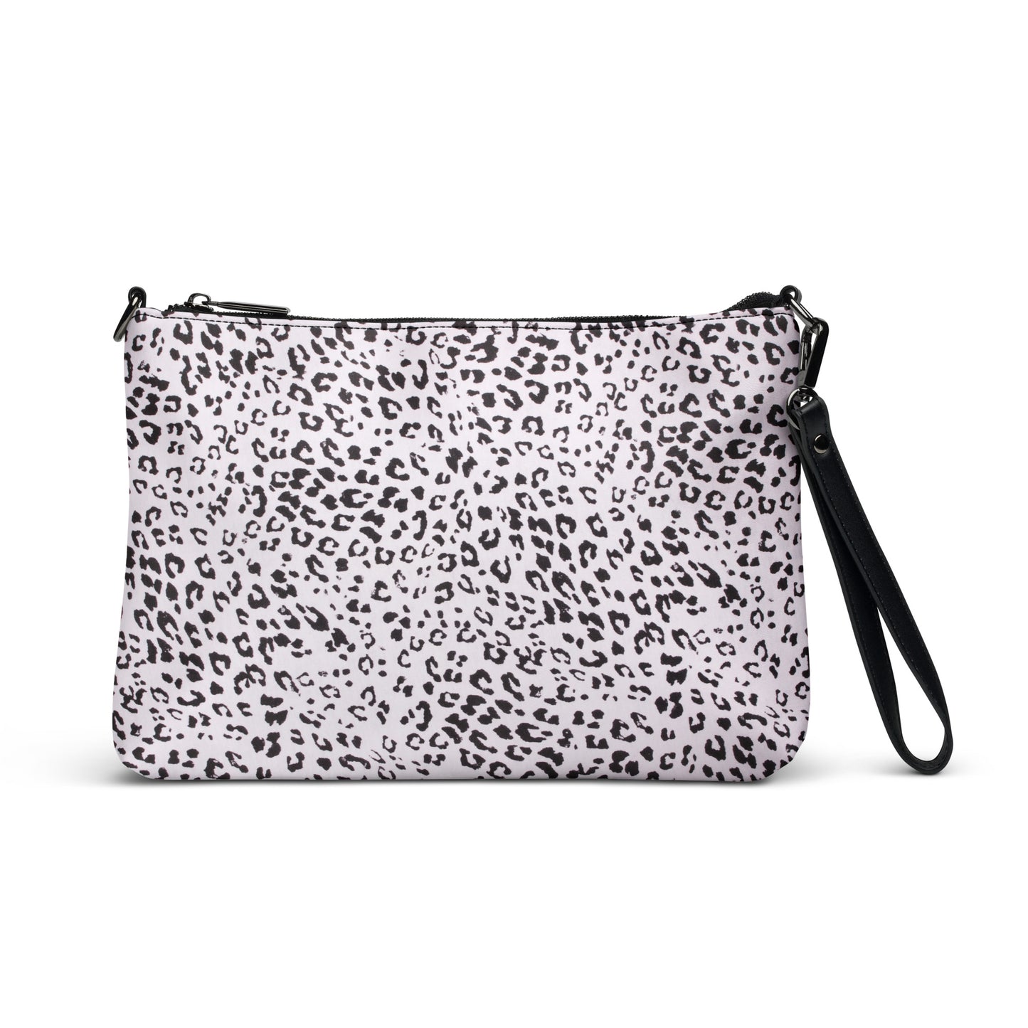 Black Leopard Crossbody Bag