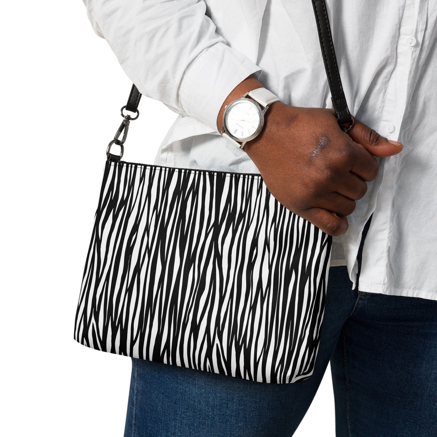 Zebra Crossbody Bag