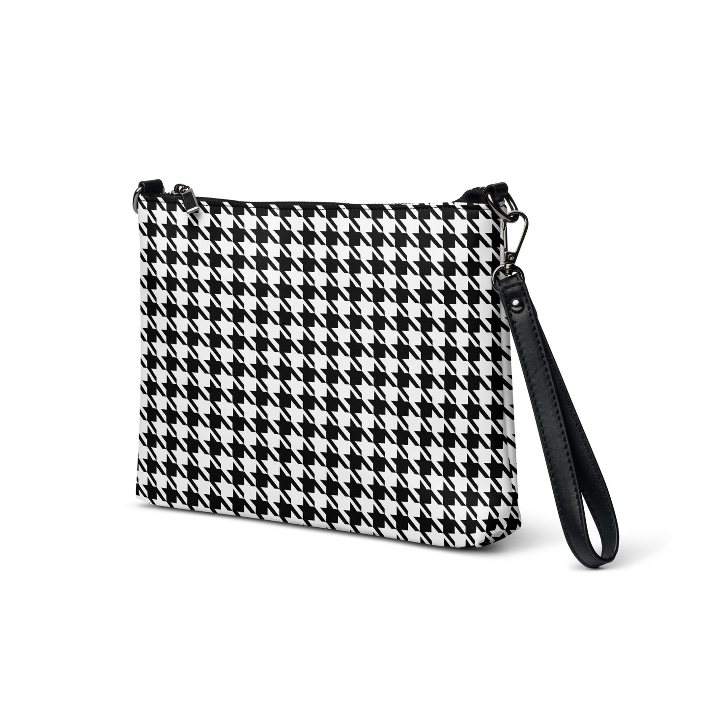 Houndstooth Crossbody Bag