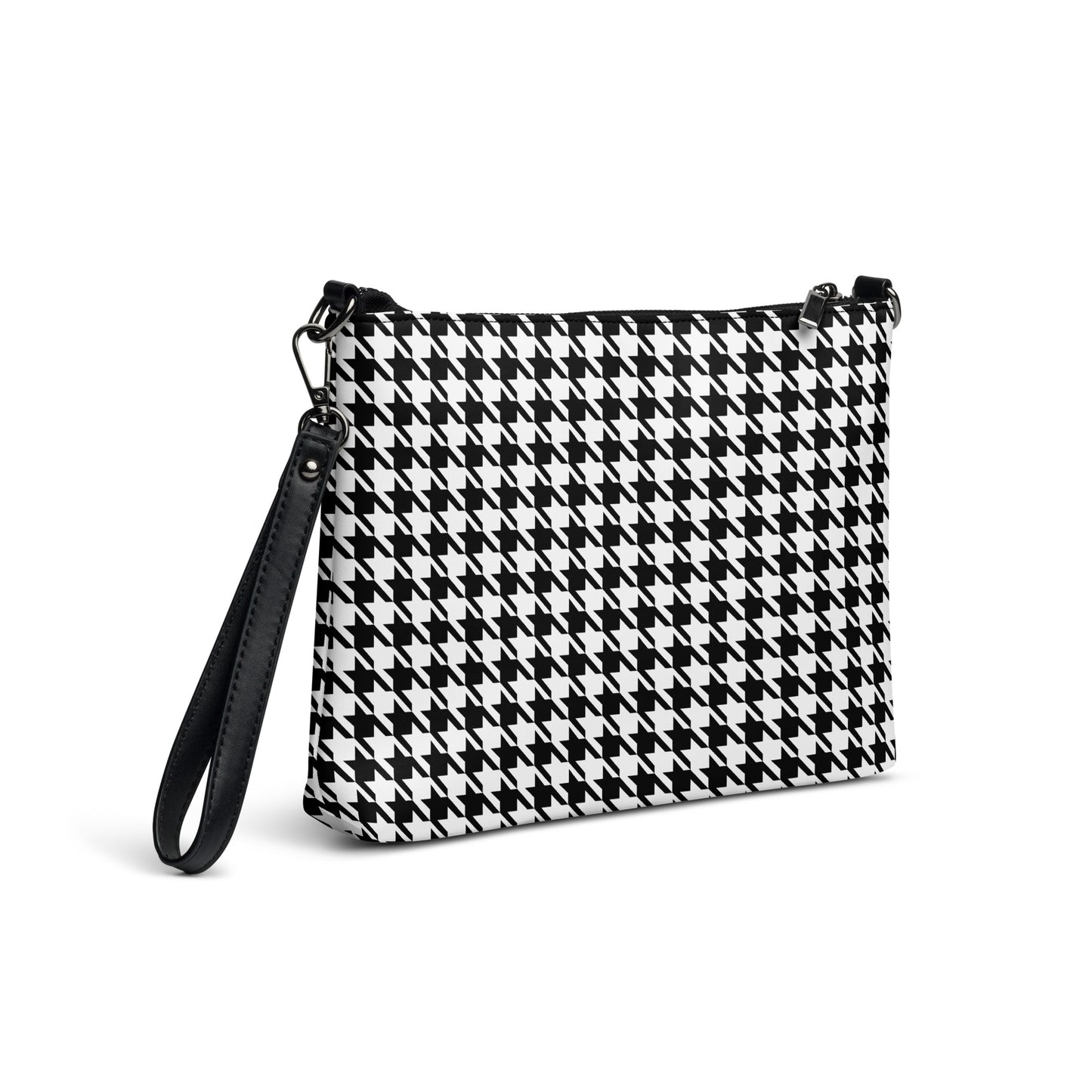 Houndstooth Crossbody Bag