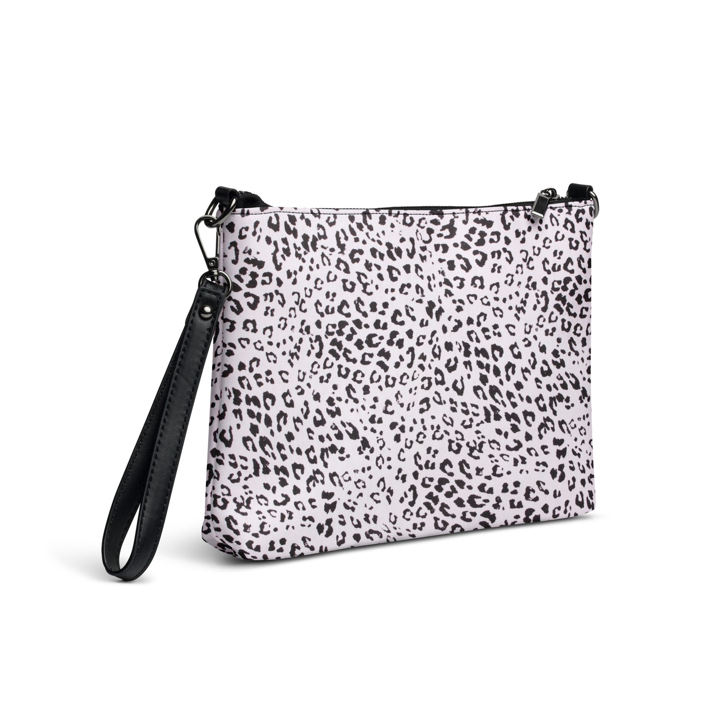 Black Leopard Crossbody Bag