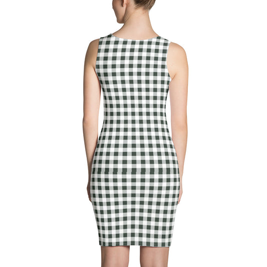 Gingham Bodycon Dress