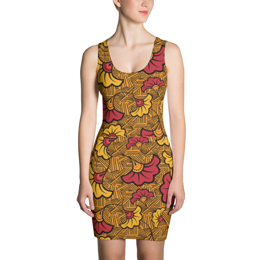 Ankara Bodycon Dress