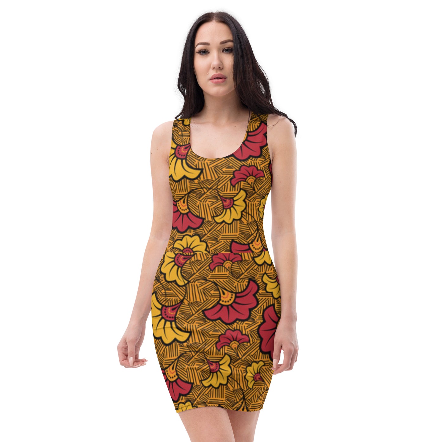 Ankara Bodycon Dress