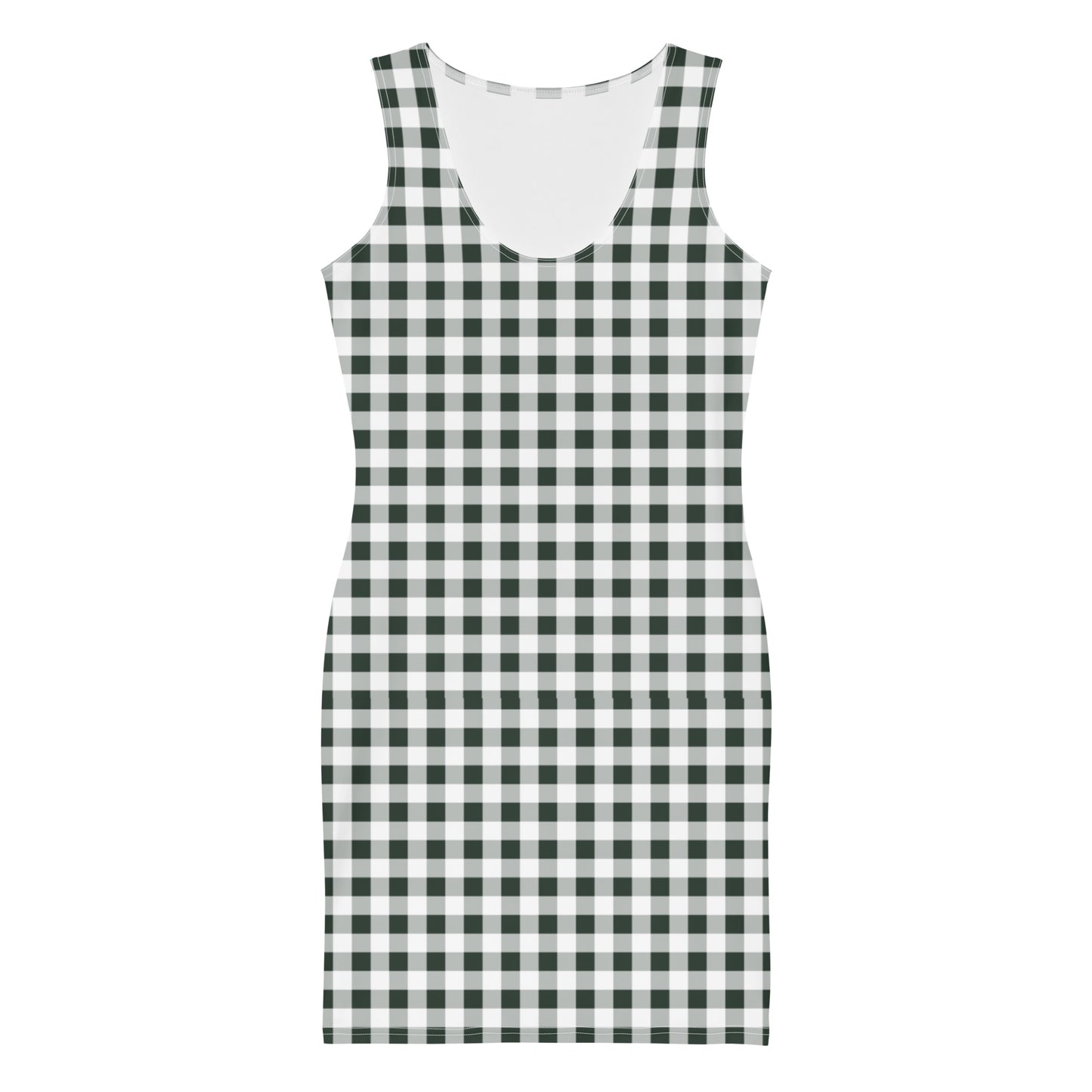 Gingham Bodycon Dress