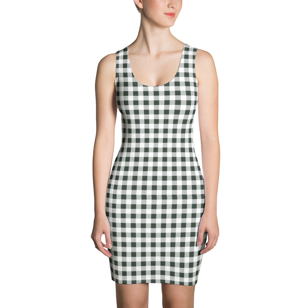 Gingham Bodycon Dress