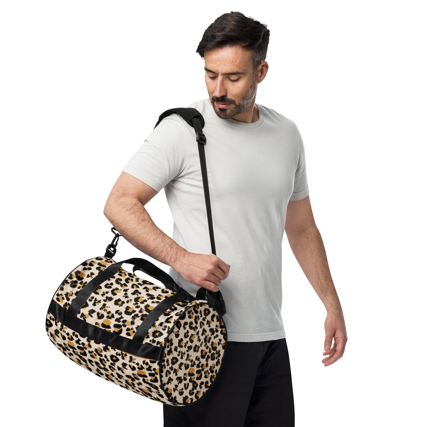 Leopard Gym Bag