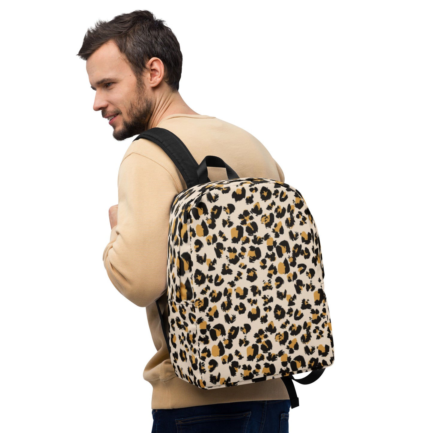 Leopard Minimalist Backpack