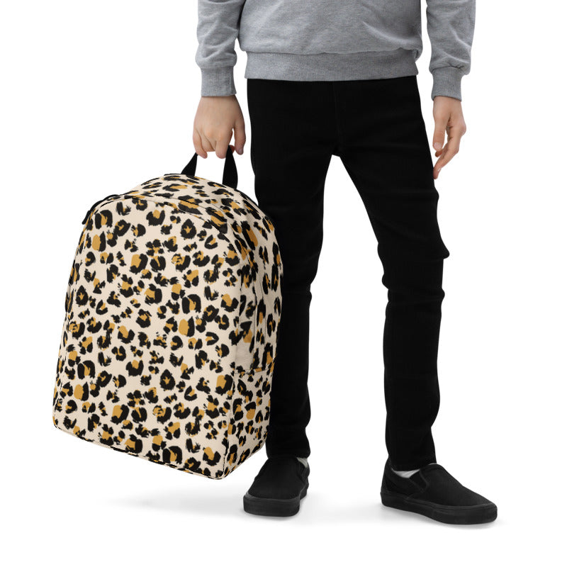 Leopard Minimalist Backpack