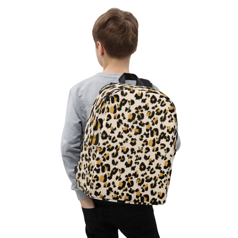 Leopard Minimalist Backpack