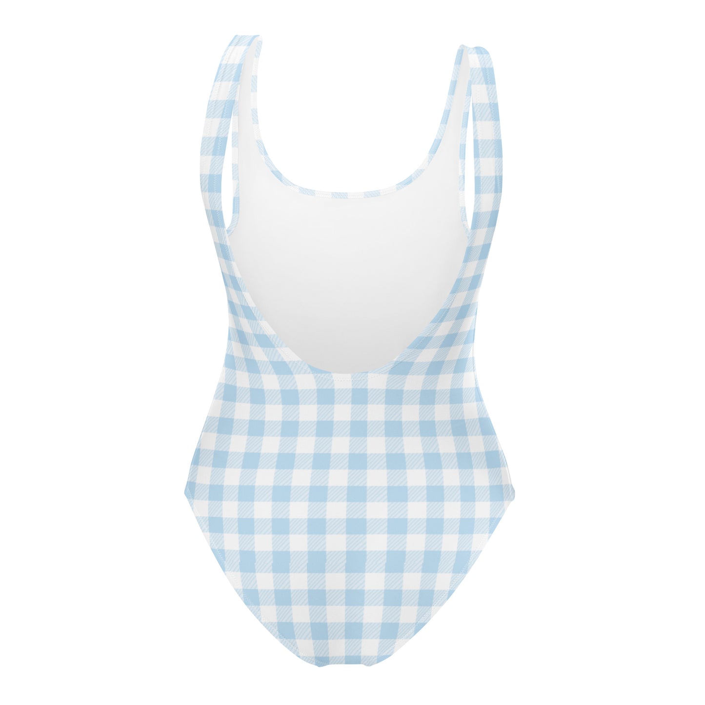 Light Blue One-Piece Swimsuit