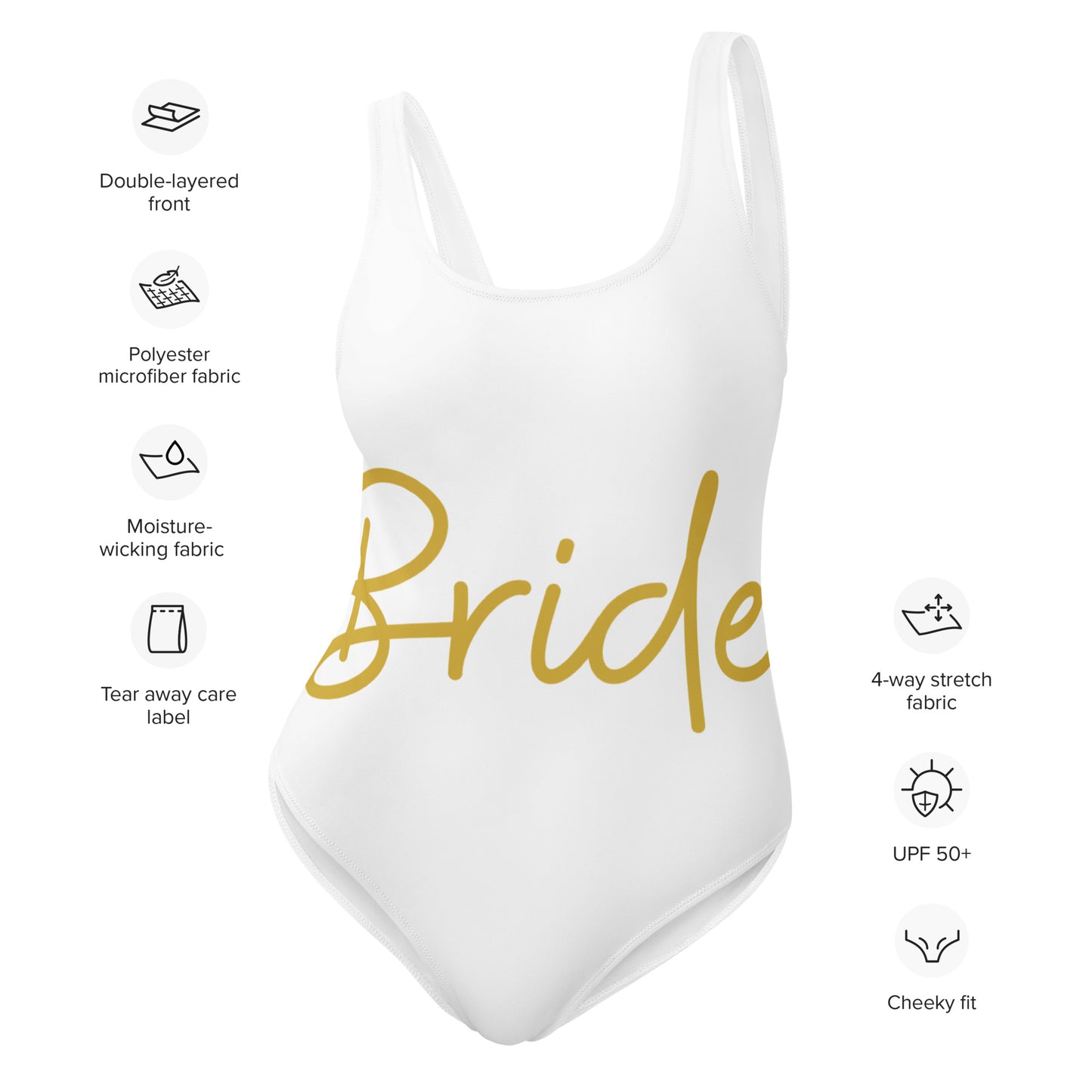 Bride One-Piece Swimsuit