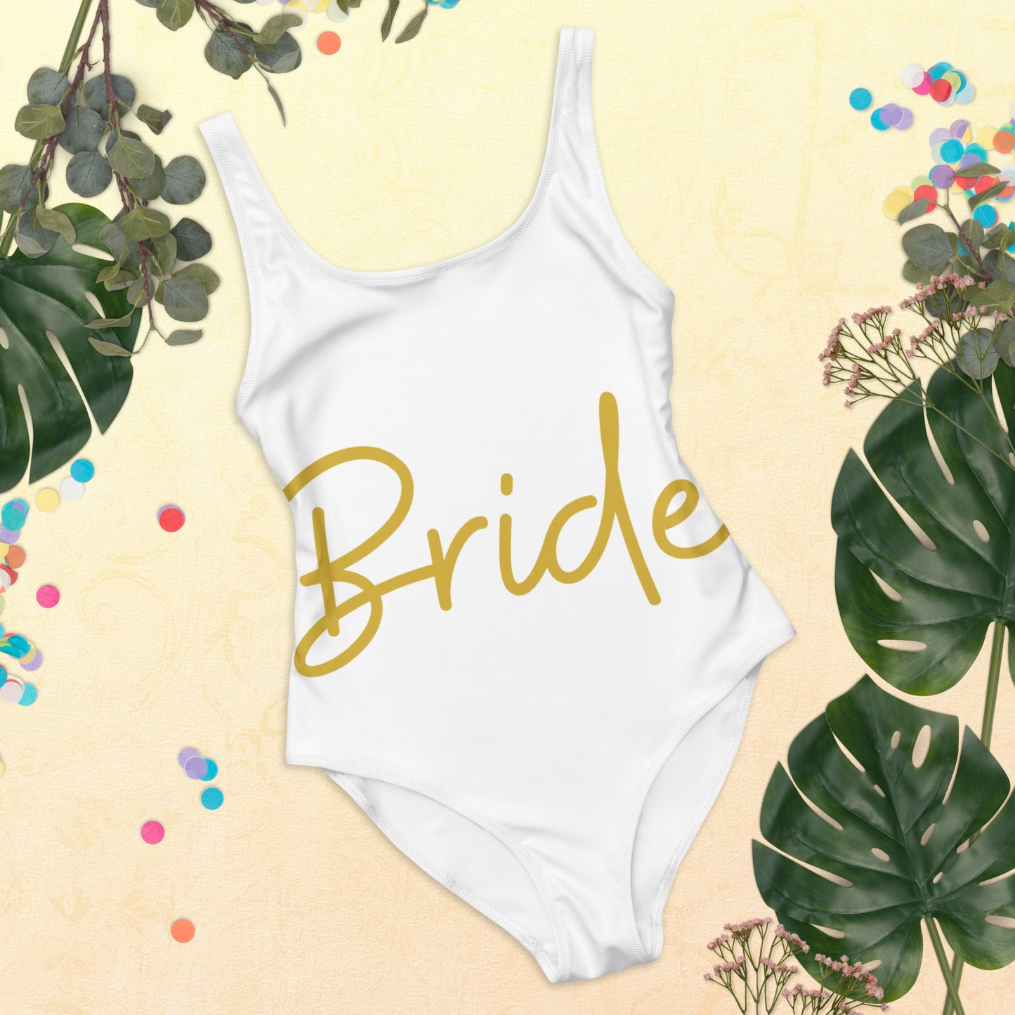 Bride One-Piece Swimsuit