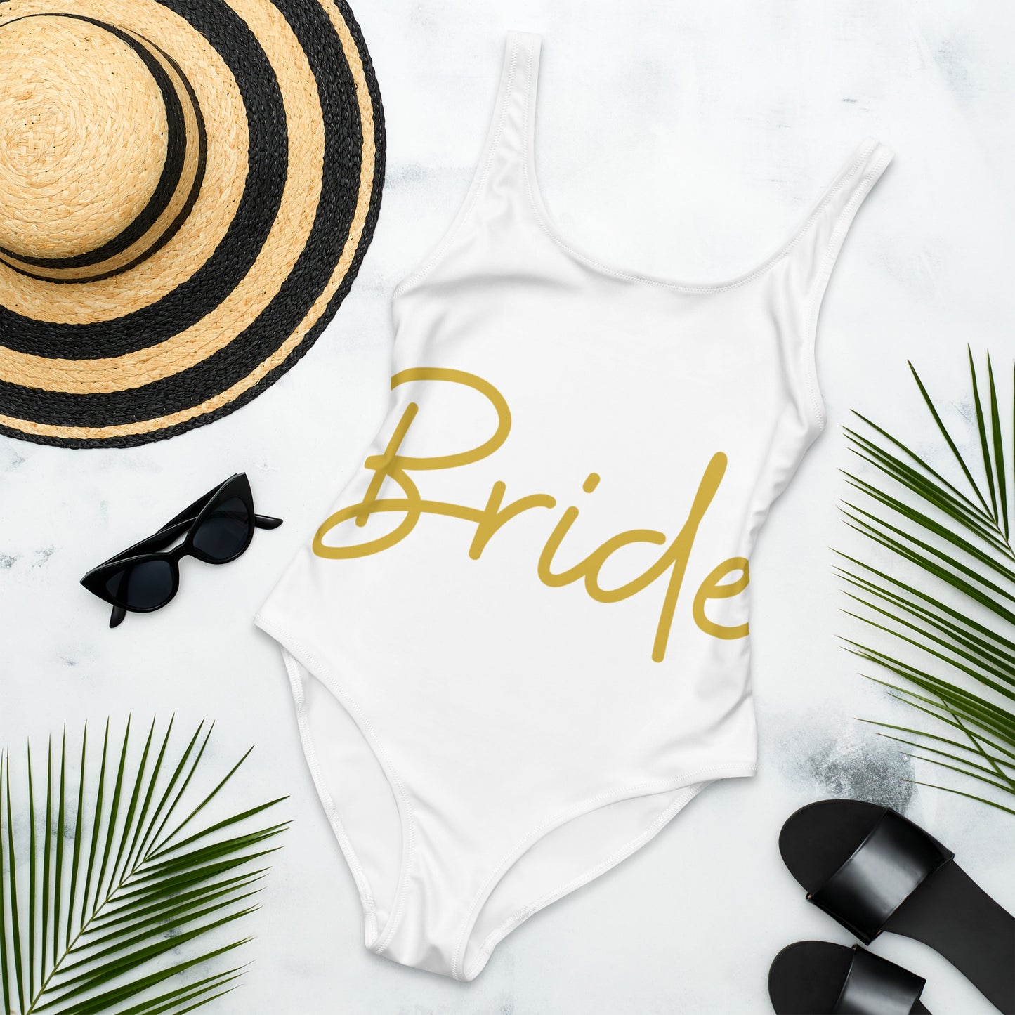 Bride One-Piece Swimsuit