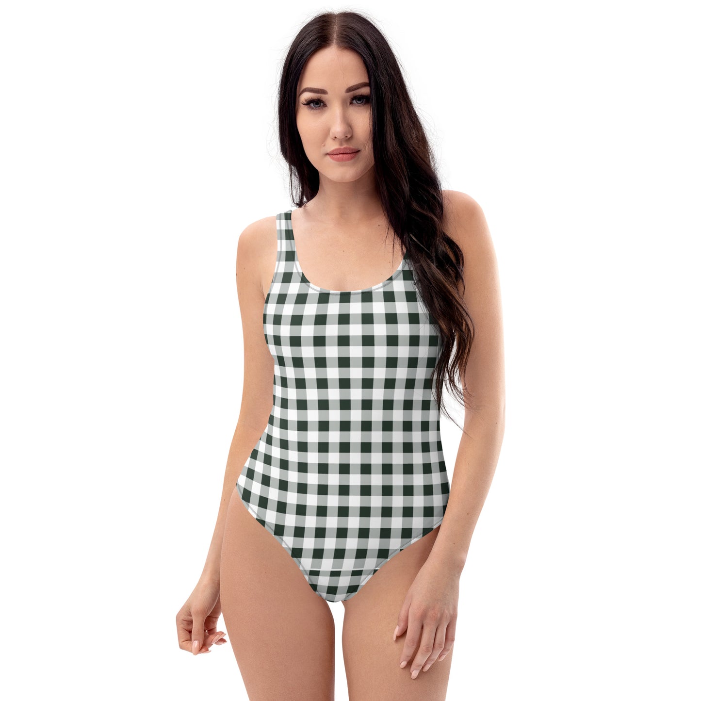 Gingham One-Piece Swimsuit